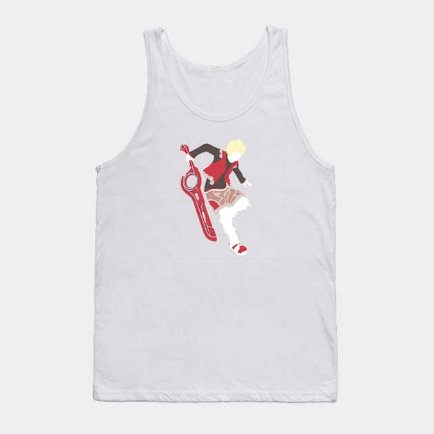 Shulk Vector Tank Top by ViralDrone